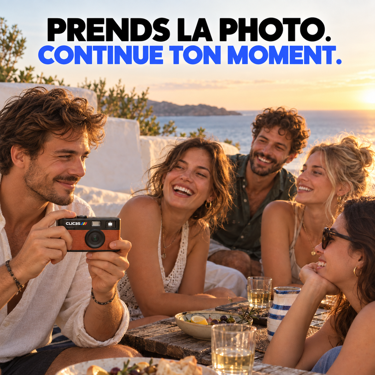 CLIC35™ — Appareil photo numérique rétro