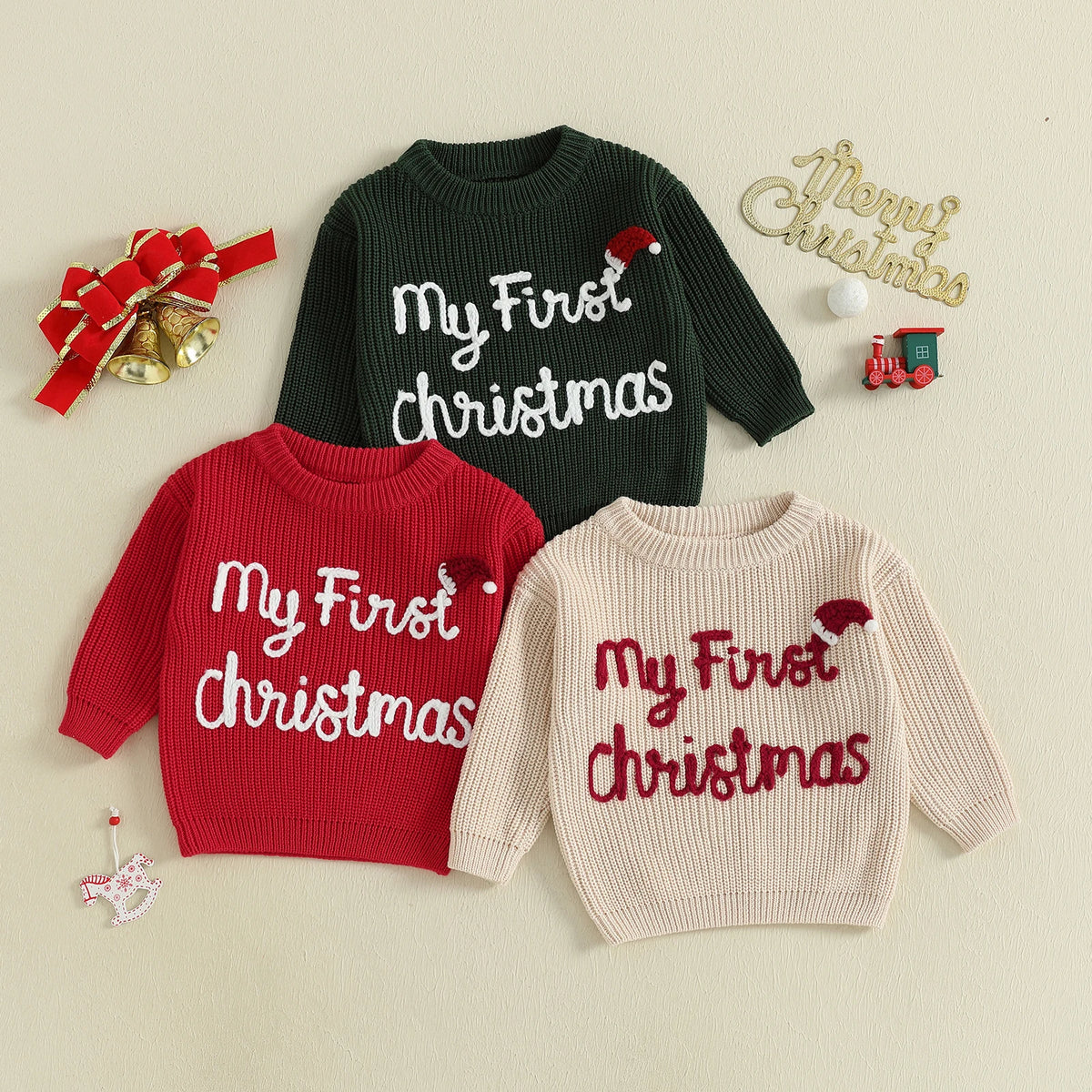 Pull bébé Mon premier Noël