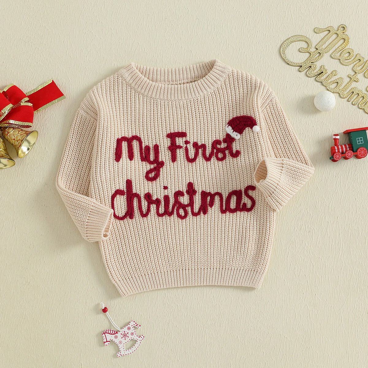 Pull bébé Mon premier Noël